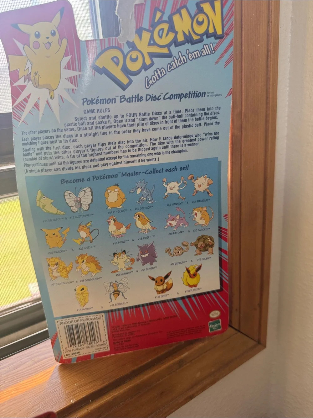 Pokemon vintage 1999